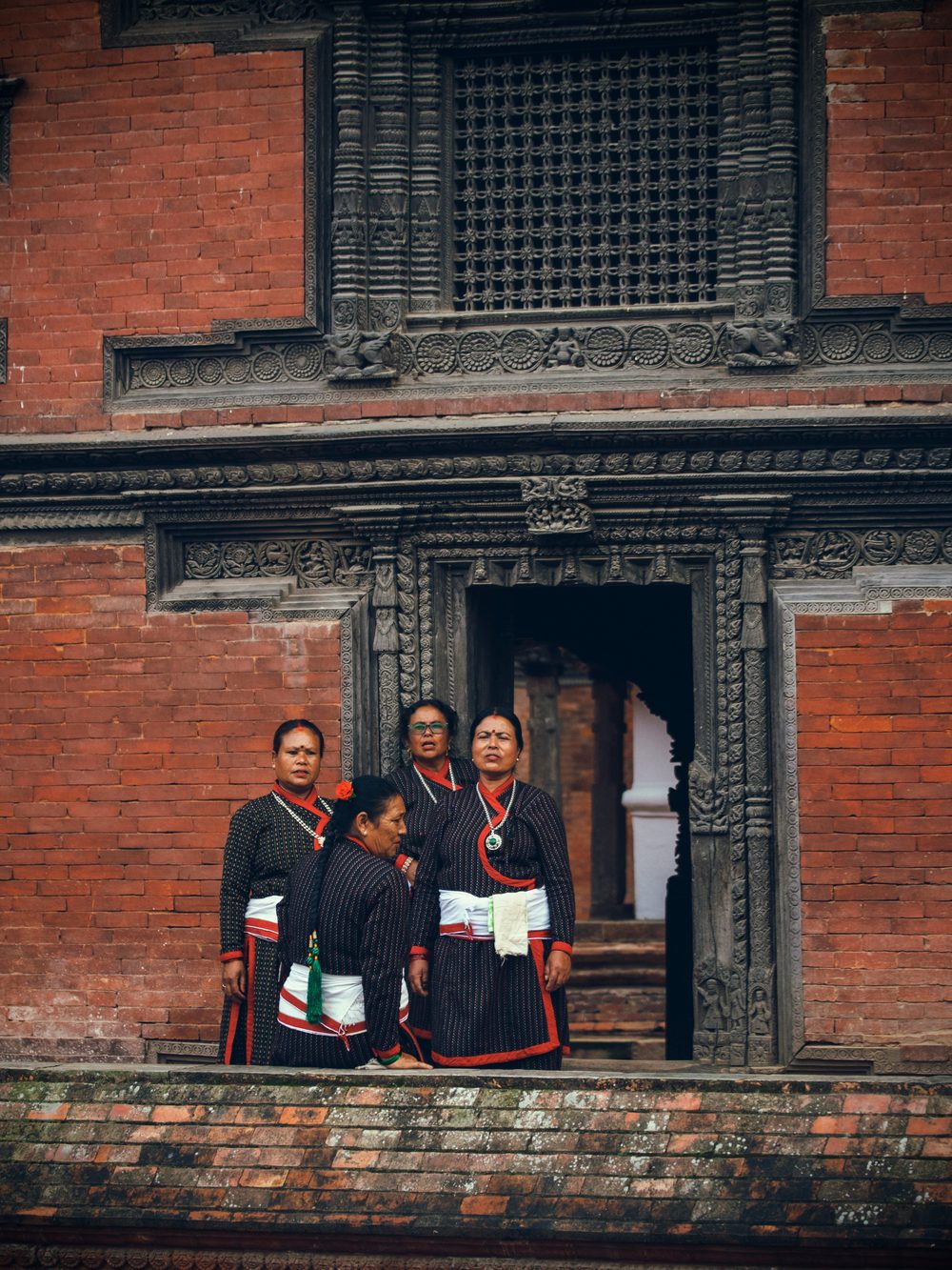 Traditional Newari architecture in Kathmandu